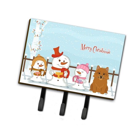 Carolines Treasures Merry Christmas Carolers Norwich Terrier Leash or Key Holder BB2351TH68